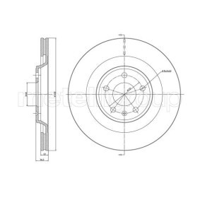 Bremsscheibe DF1092 von TRUSTING günstig für 42,47 € online kaufen