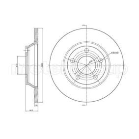 Bremsscheibe DF187 von TRUSTING günstig für 120,27 € online kaufen