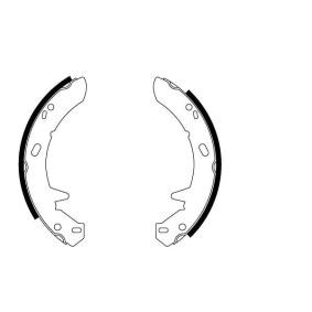 Bremsbackensatz, Feststellbremse MFR390 von MINTEX günstig für 86,03 € online kaufen