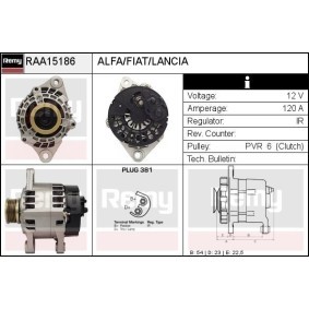 Lichtmaschine RAA15186 von DELCO REMY günstig für 186,64 € online kaufen