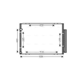 Comprar Condensador, aire acondicionado de AVA COOLING SYSTEMS TO5574D a bajo precio de 234,98 €