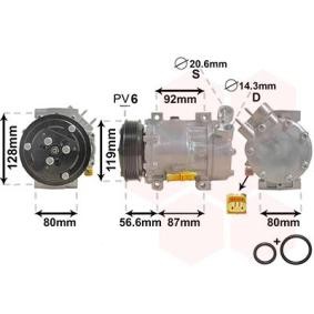 Acquista Compressore aria condizionata da VAN WEZEL 0900K238 a buon mercato per soli 300,56 €