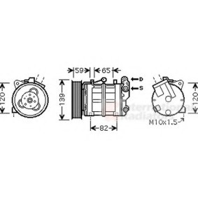 Acquista Compressore aria condizionata da VAN WEZEL 1300K315 a buon mercato per soli 660,53 €