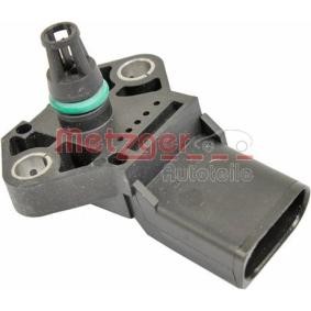 Compre Sensor, pressão colector de admissão da METZGER 0906266 a um preço baixo por 23,03 €