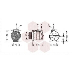 Acquista Compressore aria condizionata da VAN WEZEL 3000K344 a buon mercato per soli 379,50 €