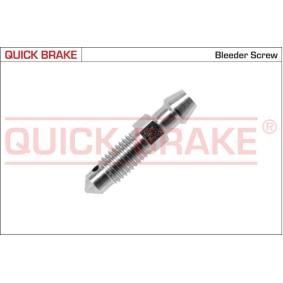 Comprar Válvula / tornillo de purga de aire de QUICK BRAKE 0086 a bajo precio de 0,59 €