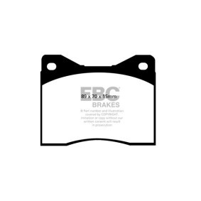 Köp Bromsbelägg av EBC Brakes DP3753/2C till det låga priset 1625940,16 kr