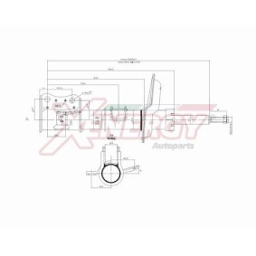 Stoßdämpfer X409333 von AP XENERGY günstig für 76,90 € online kaufen