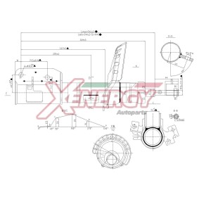 Stoßdämpfer für PEUGEOT von AP XENERGY