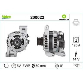 Lichtmaschine 200022 von VALEO günstig für 202,43 € online kaufen