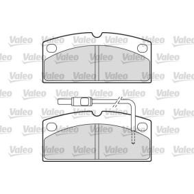 Compre Pastilhas de travão da VALEO 601650 a um preço baixo por 30,06 €