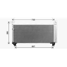 Comprar Condensador, aire acondicionado de AVA COOLING SYSTEMS TO5787D a bajo precio de 256,39 €