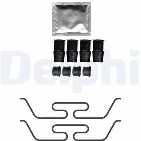 Comprar Kit de accesorios, pastillas de frenos de DELPHI LX0750 a bajo precio de 45,96 €