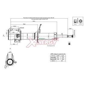 Stoßdämpfer X804332 von AP XENERGY günstig für 112,42 € online kaufen