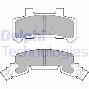 Bremsbeläge für PONTIAC von DELPHI