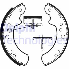 Achetez des Jeu de mâchoires de frein DELPHI LS1313 à prix pour 43,33 €