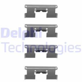 Comprar Kit de accesorios, pastillas de frenos de DELPHI LX0057 a bajo precio de 9,61 €
