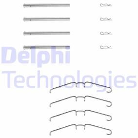 Comprar Kit de accesorios, pastillas de frenos de DELPHI LX0157 a bajo precio de 9,65 €