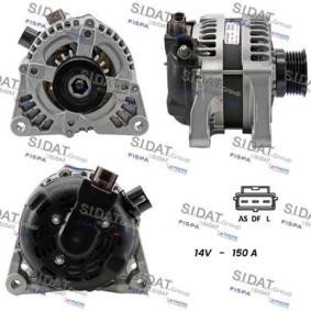 Lichtmaschine A12DE0006 von SIDAT günstig für 243,36 € online kaufen