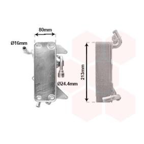Achetez des Radiateur d'huile de boite de vitesse automatique VAN WEZEL 03013725 à prix pour 115,48 €