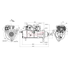Achetez des Démarreur AP XENERGY XST63135AD à prix pour 256,42 €