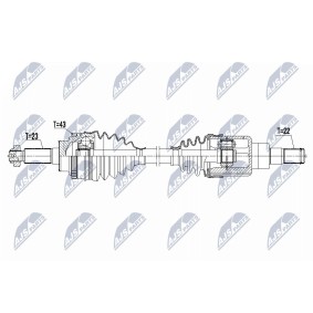 Acquista Semiasse da NTY NPW-SU-075 a buon mercato per soli 89,16 €