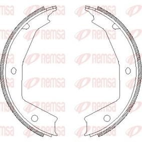 Comprar Zapata de freno de mano de REMSA 4705.00 a bajo precio de 43,96 €