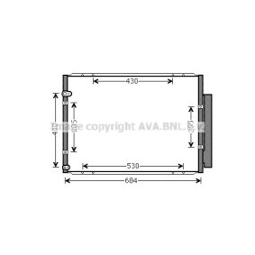 Comprar Condensador, aire acondicionado de AVA COOLING SYSTEMS TO5574 a bajo precio de 114,62 €