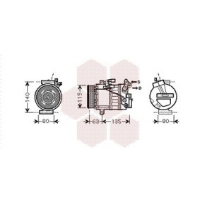 Acquista Compressore aria condizionata da VAN WEZEL 1300K336 a buon mercato per soli 1035,47 €