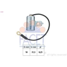 Acquista Condensatore, Impianto d'accensione da FACET 0.0397 a buon mercato per soli 50,53 €