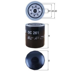 Ölfilter OC 261 von KNECHT günstig für 13,63 € online kaufen