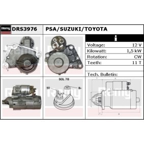Anlasser DRS3976 von DELCO REMY günstig für 406,54 € online kaufen