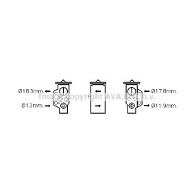 Achetez des Radiateur d'huile de boite de vitesse automatique PRASCO AI3265 à prix pour 321,85 €