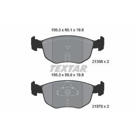 Acquista Kit pastiglie freni da TEXTAR 2135803 a buon mercato per soli 33,69 €