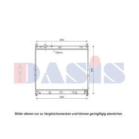 Acquista Radiatore motore da AKS DASIS 510133N a buon mercato per soli 597,38 €