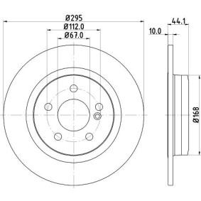 Bremsscheibe MDC2521 von MINTEX günstig für 44,25 € online kaufen