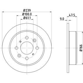 Bremsscheibe für ACURA von MINTEX