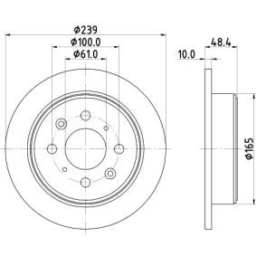 Bremsscheibe für ACURA von MINTEX