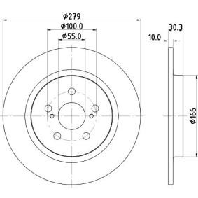 Bremsscheibe MDC2553 von MINTEX günstig für 39,44 € online kaufen