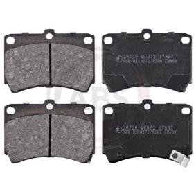 Compre Pastilhas de travão da A.B.S. 36726 a um preço baixo por 20,15 €