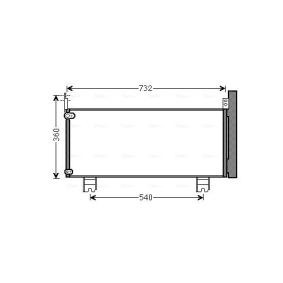 Comprar Condensador, aire acondicionado de AVA COOLING SYSTEMS TO5660D a bajo precio de 140,31 €