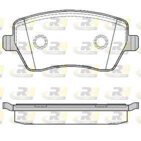 Bremsbeläge 2987.00 von ROADHOUSE günstig für 35,74 € online kaufen