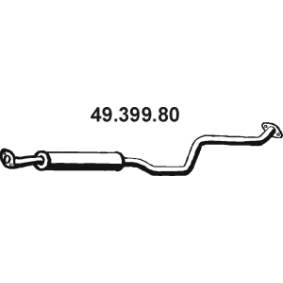 Achetez des Silencieux intermédiaire EBERSPÄCHER 49.399.80 à prix pour 70,54 €
