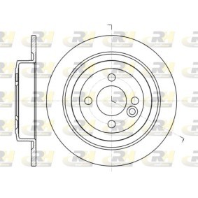 Bremsscheibe von ROADHOUSE 61443.00