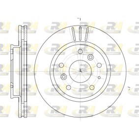 Bremsscheibe 6237.10 von ROADHOUSE günstig für 38,05 € online kaufen