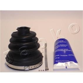 Achetez des Jeu de joint-soufflet, arbre de commande JAPKO 63314 à prix pour 20,27 €