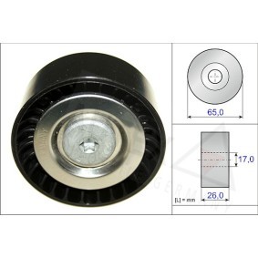 Umlenk- / Führungsrolle, Keilrippenriemen 654829 von AUTEX günstig für 22,48 € online kaufen