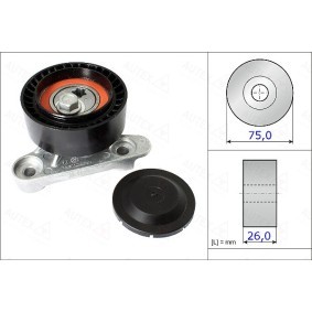 Spannrolle, Keilrippenriemen 654982 von AUTEX günstig für 49,40 € online kaufen