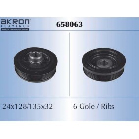 Riemenscheibe, Kurbelwelle 658063 von MALÒ günstig für 48,30 € online kaufen