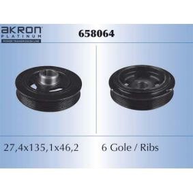 Riemenscheibe, Kurbelwelle 658064 von MALÒ günstig für 53,52 € online kaufen